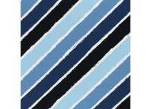 French Terry - Diagonally by lycklig design hellblau blau